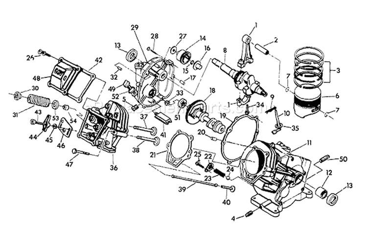 Page A Diagram and Parts List for 9585-0  Briggs and Stratton Pressure Washer